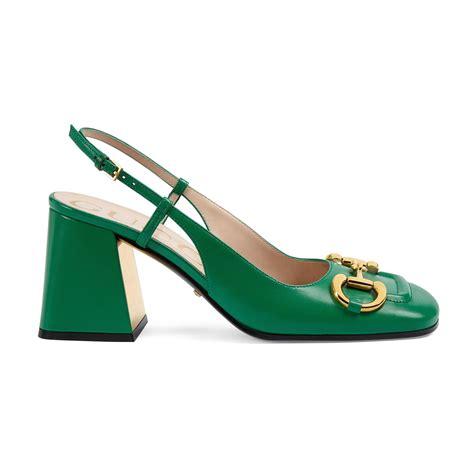 Green Gucci Heels for Women 